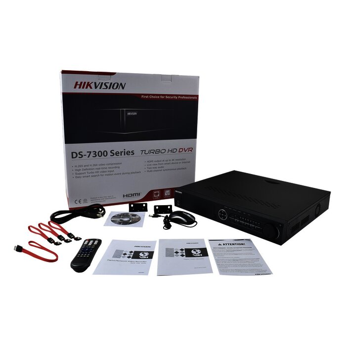 DVR 8 Megapixel / 32 Canales TURBOHD + 16 Canales IP / 4 Bahias de Disco Duro / 4 Canales de Audio / Videoanalisis / 16 Entradas de Alarma / Arreglo RAID