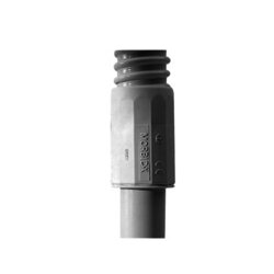 Conector (Racor) de tubería rígida a tubería flexible , PVC Auto-Extinguible, 25 mm (1"), IP65
