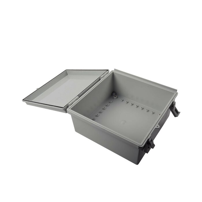 Gabinete Plástico para Exterior (IP65) de 285 x 285 x 155 mm Cierre por Broche.
