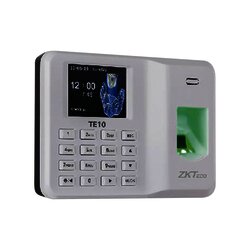 Lector de Huella con Teclado para Control de Asistencia, 500 Huellas, Genera Reporte por USB en Excel, Descarga mediante memoria USB