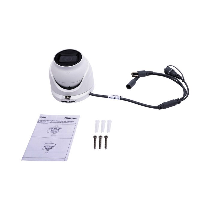 Domo TurboHD 2 Megapixel / Gran Angular 106° / Lente 2.8 mm / Audio por coaxitron / 30 mts IR EXIR / Exterior IP67 / 4 Tecnologías / dWDR