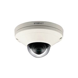 Cámara IP Mini Domo Exterior Antivandálico 2MP / Lente 2.8mm / WDR 150db / H.265 & WiseStream / Conteo de Personas / Video Analíticos Avanzados