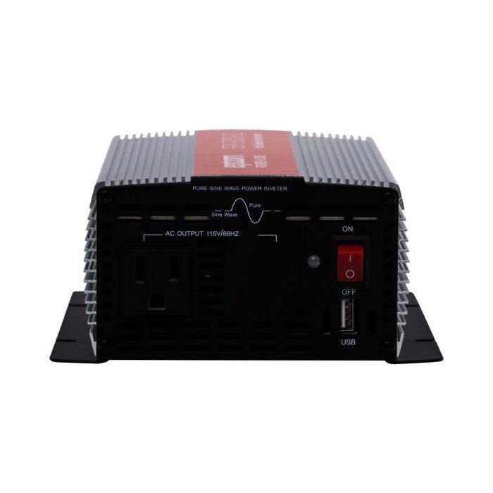 Inversor de Corriente Onda Pura 300W, Ent:12 Vcd, Sal:115 Vca 60 Hz