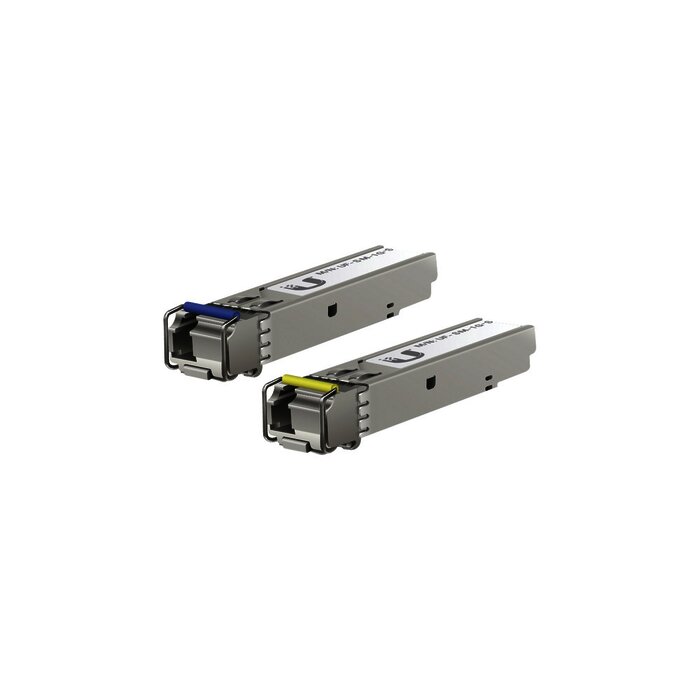 UFiber Módulo SFP, transceptor MiniGibic MonoModo 1.25 Gbps, distancia 3km, un conector LC