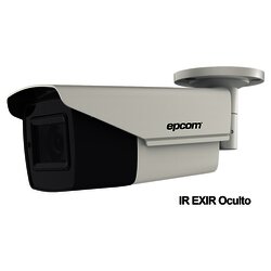 Bullet TURBOHD 4K (8Megapixeles) / Lente Mot. 2.7 a 13.5 mm / Potente IR EXIR de 80 mts / Exterior IP67 / 12 VCD - 24 VCA / dWDR