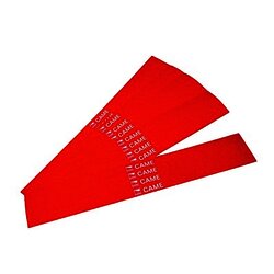 Paquete de 20 bandas reflectantes rojas para mástil 001-G0401,001-G0601 CAME