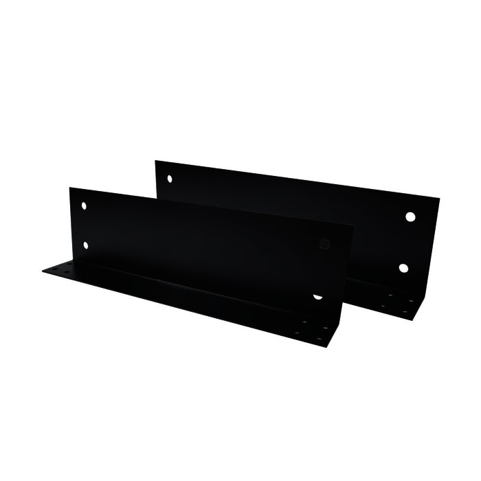 Rack de 2 Postes, Estándar 19", 42 Unidades, Fabricado en Acero, Base "L" para Anclar a Piso.