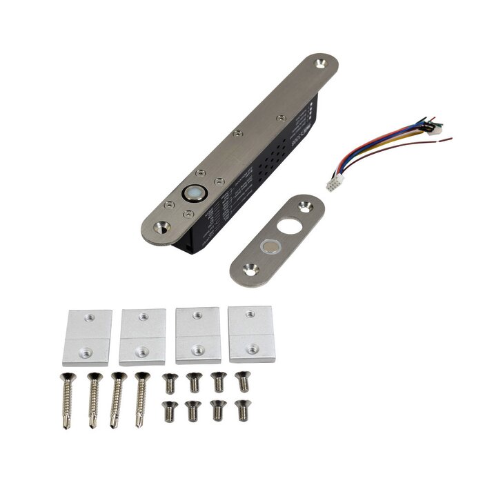 Cerradura de Perno ideal para Perfiles Delgados /Temporizador / Buzzer (Zumbador) /2 Años Garantia