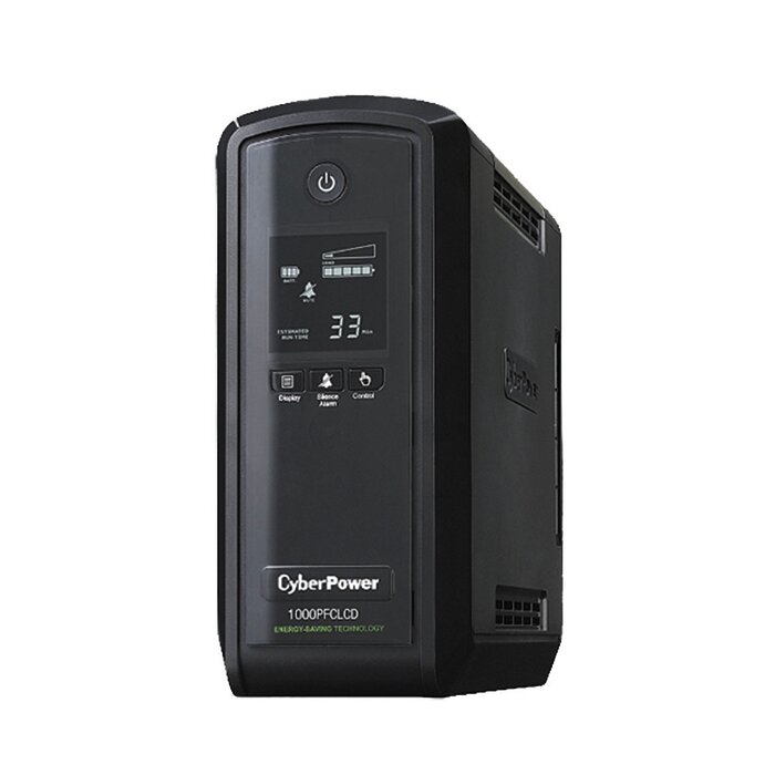 UPS de 1000 VA/600 W, Topología Línea Interactiva, Entrada 120 Vca NEMA 5-15P, Onda Senoidal Pura, Tipo Torre, Con 10 Tomas NEMA 5-15R