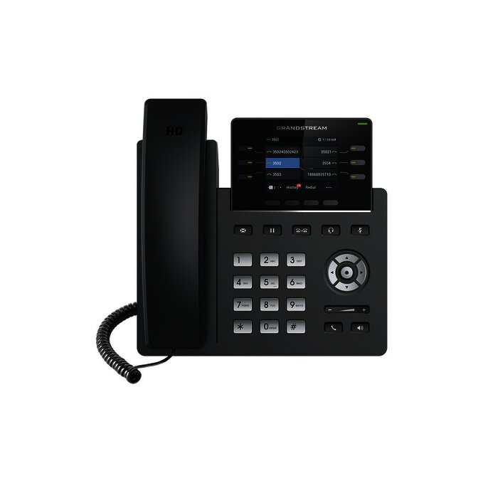Teléfono IP de 3 líneas para alta demanda de Grado Operador