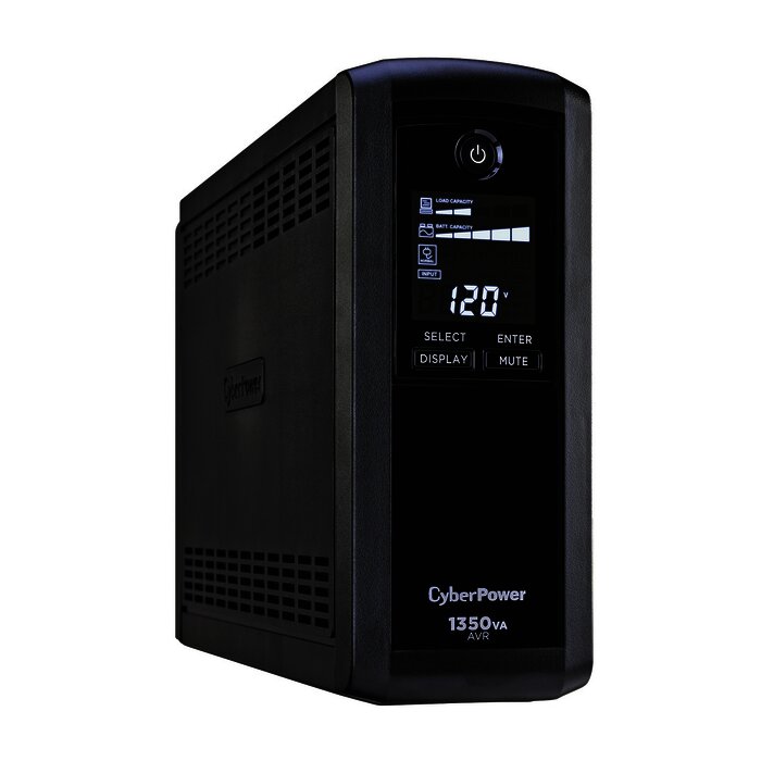 UPS de 1350 VA/815 W, Topología Línea Interactiva, Entrada 120 Vca NEMA 5-15P, Tipo Mini Torre, Con 10 Tomas NEMA 5-15R