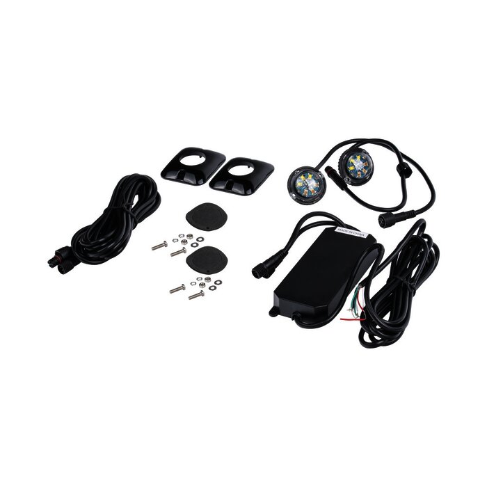 Par de Lámparas Ultra Brillantes con 6 LED cada una, color Claro