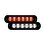 Luz Auxiliar Serie X3705, 6 LEDs Ultra Brillantes, multicolor Rojo / Claro