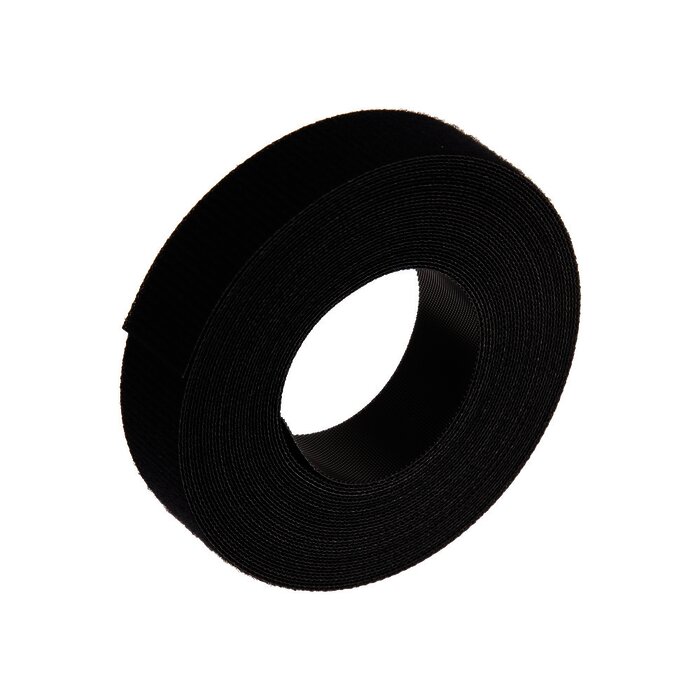 Kit de 10 Rollos de Cinta de Contacto, de 10.66 m de largo y 19.1 mm de ancho c/u, Color Negro