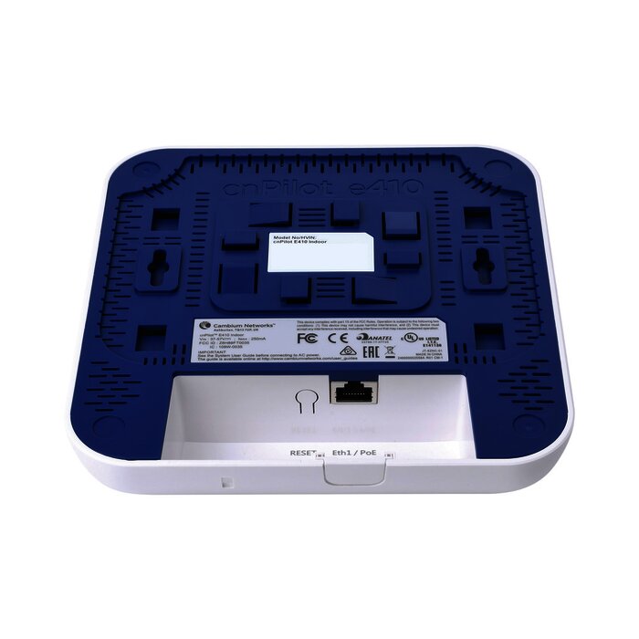 Access Point WiFi cnPilot e410 Indoor, Doble Banda, Wave 2, MU-MIMO 2X2, antena Beamforming Omnidireccional, hasta 256 clientes